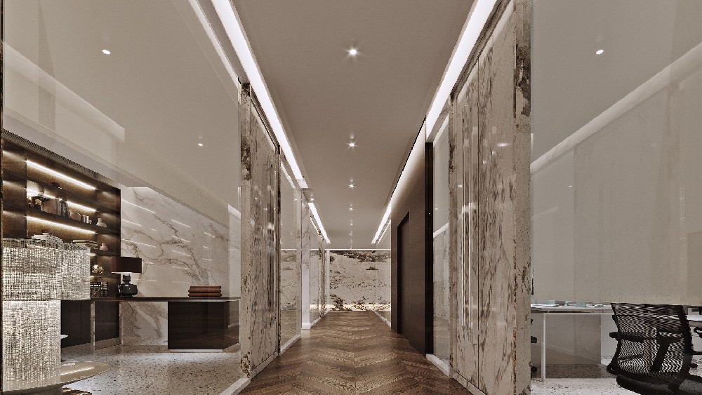 傳媒公司上海松江區辦公室裝修工程