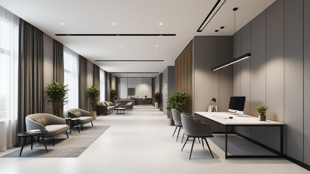 服裝公司上海寶山區辦公室裝修工程