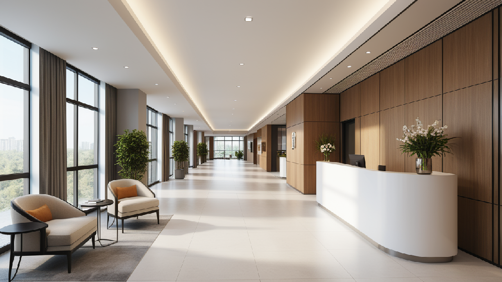 實業公司上海青浦區辦公室裝修工程