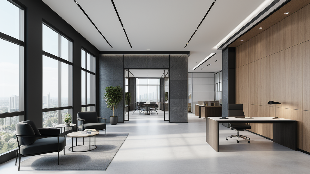 貿易公司上海奉賢區辦公室裝修工程