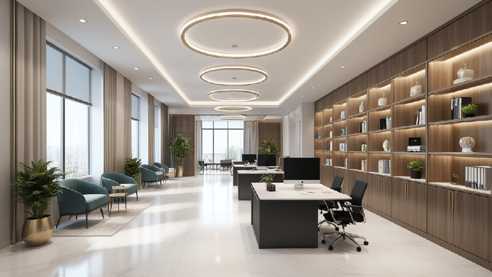 傳媒公司上海浦東新區辦公室裝修工程