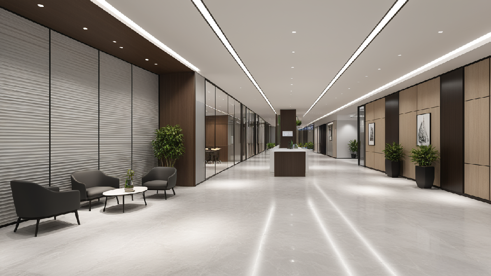 貿易公司上海奉賢區辦公室裝修工程