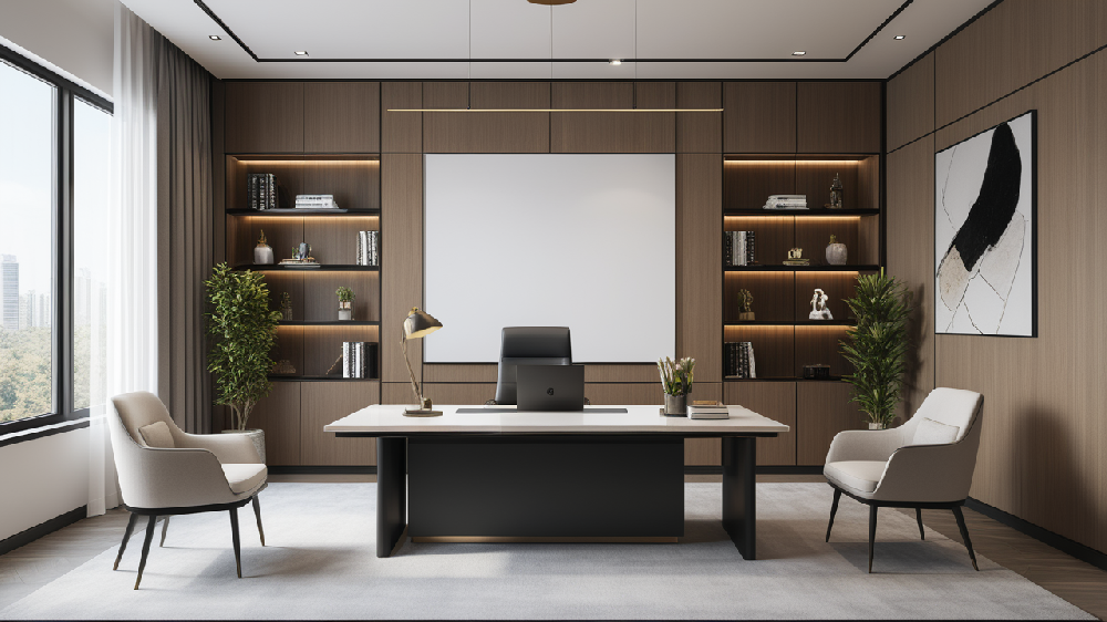 實業公司上海青浦區辦公室裝修工程